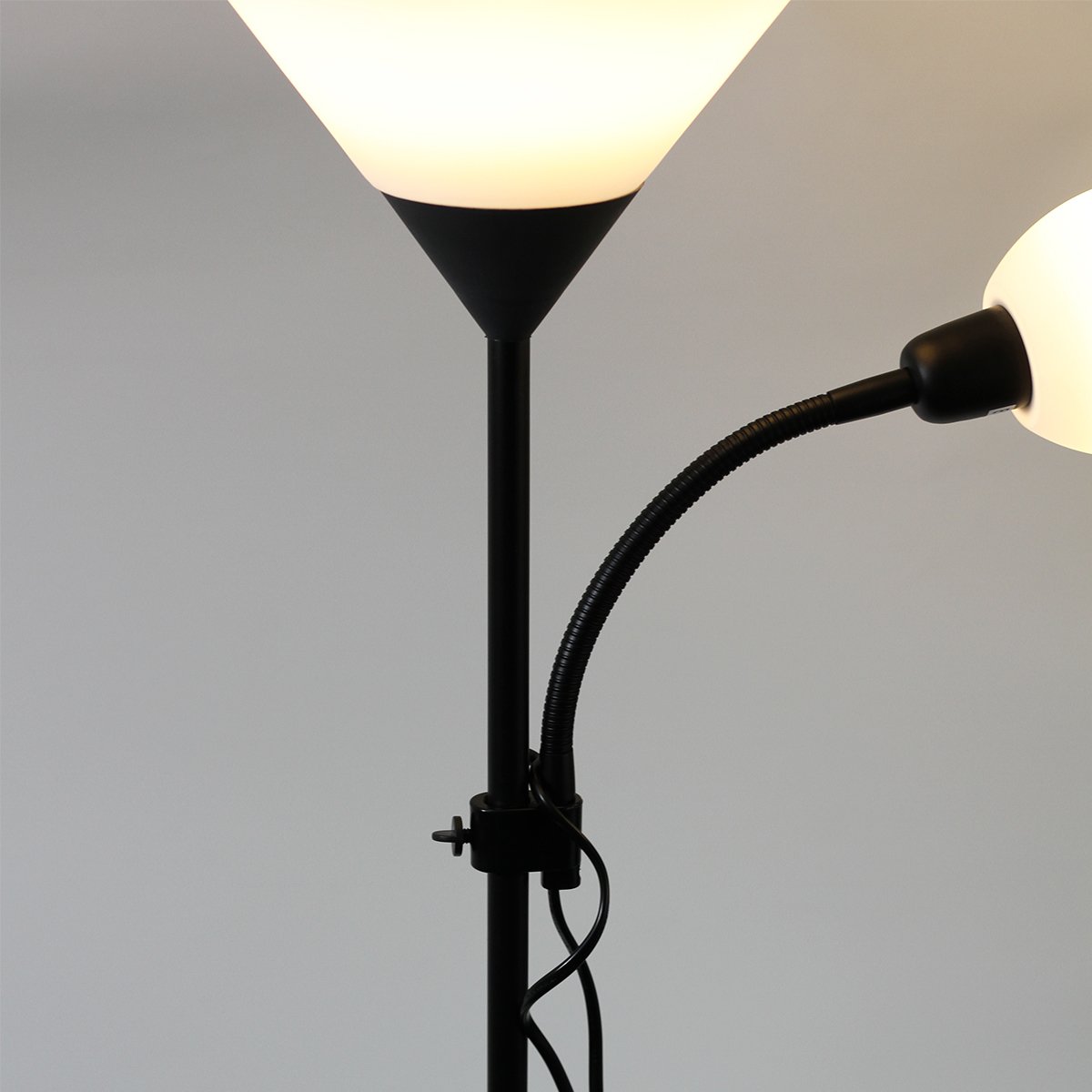 Georgia Mother and Child Floor Lamp - Black - Johnny Boy