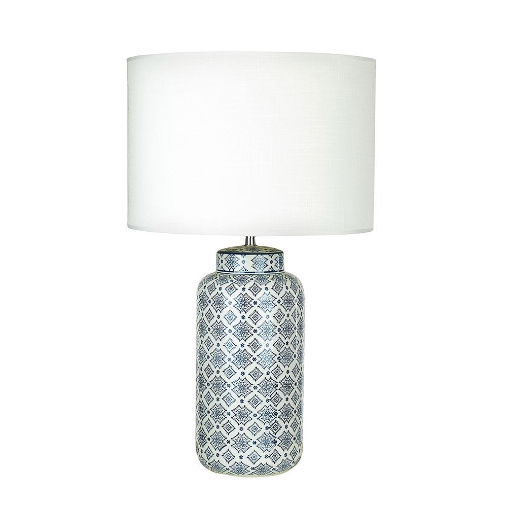 Afra Ceramic Table Lamp - Johnny Boy