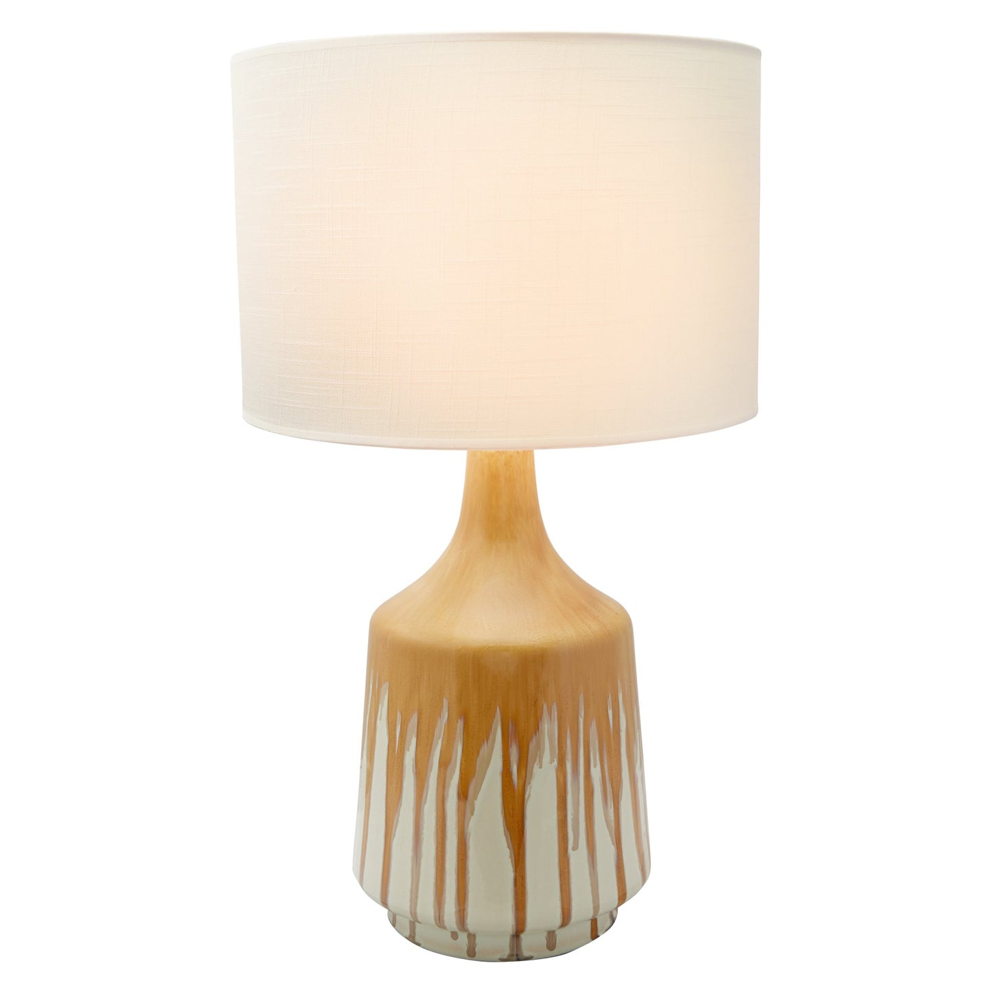 Martha Ceramic Table Lamp Yellow - Johnny Boy