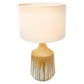 Martha Ceramic Table Lamp Yellow - Johnny Boy