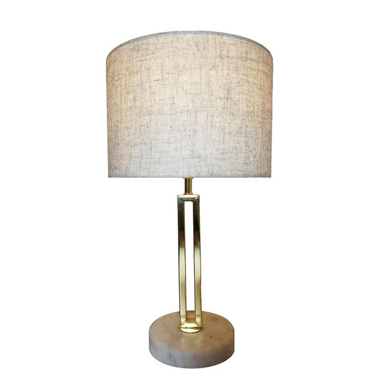 Margleus Table Lamp with Marble Base - Johnny Boy