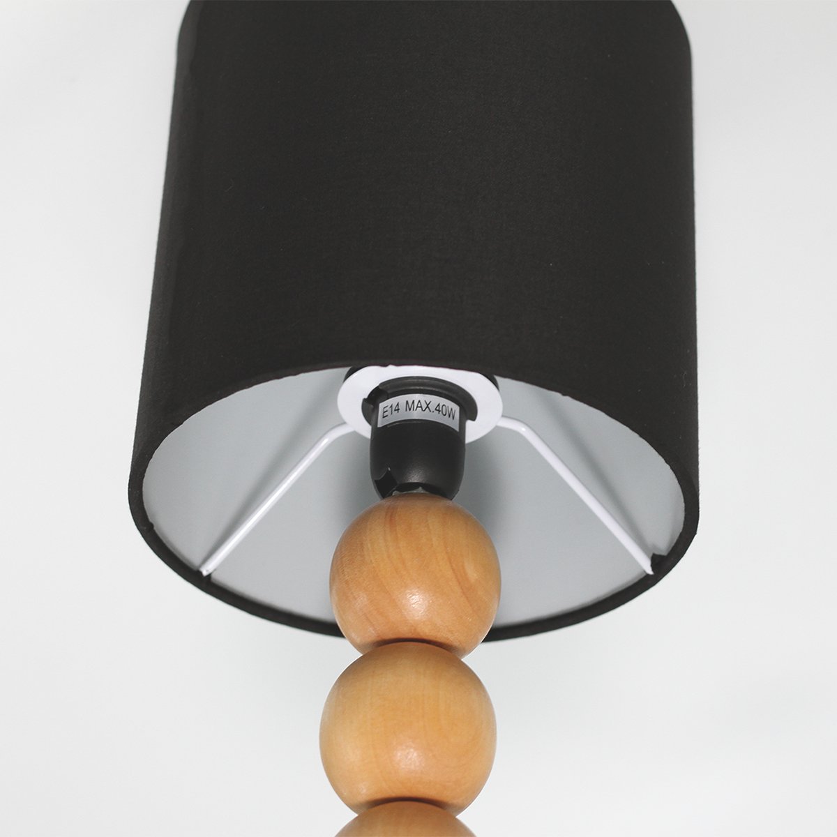 Cara Table Lamp - Black - Johnny Boy