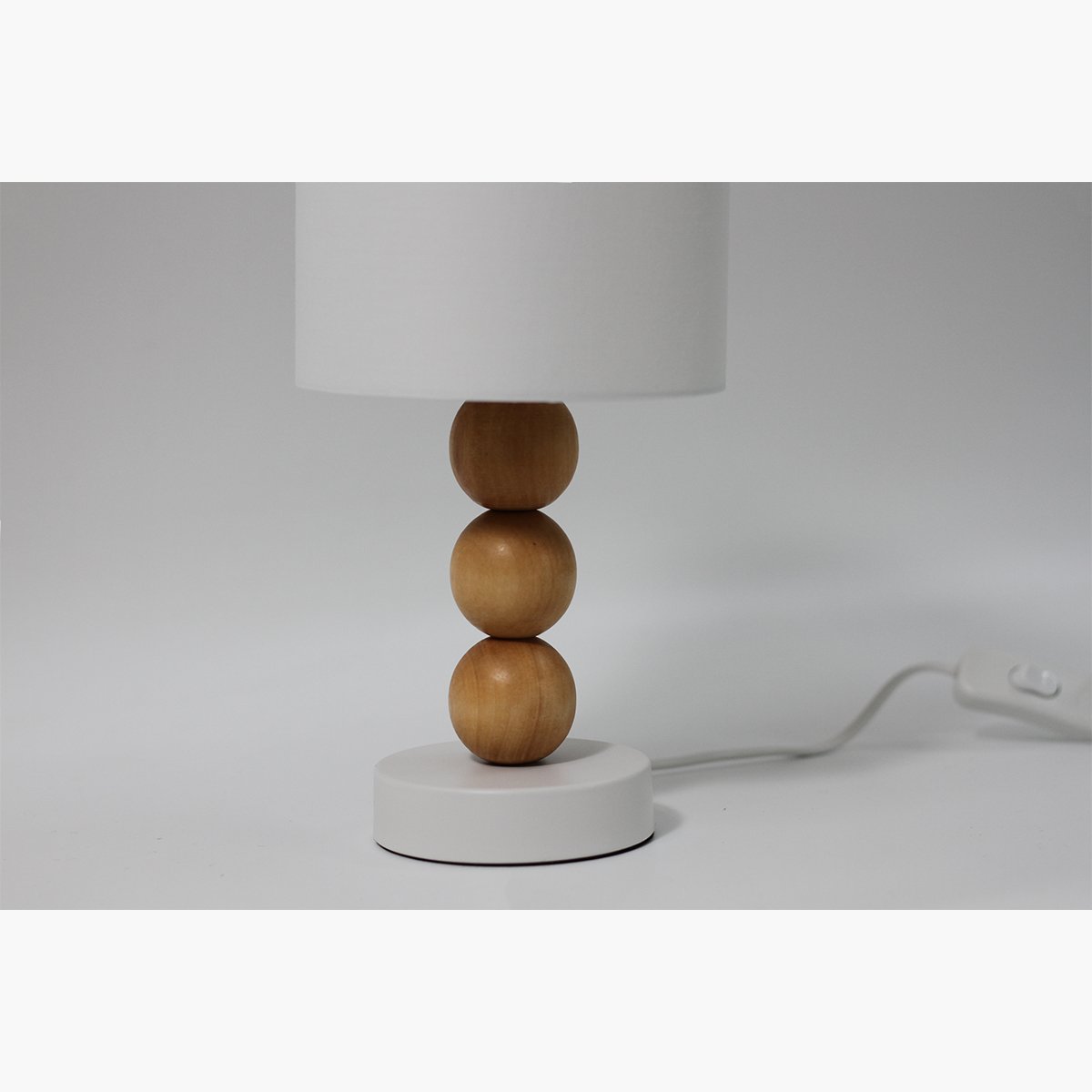 Cara Table Lamp - White - Johnny Boy