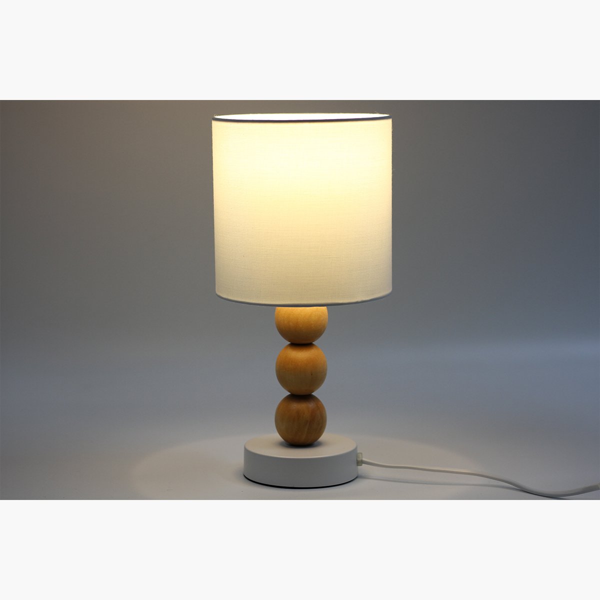 Cara Table Lamp - White - Johnny Boy