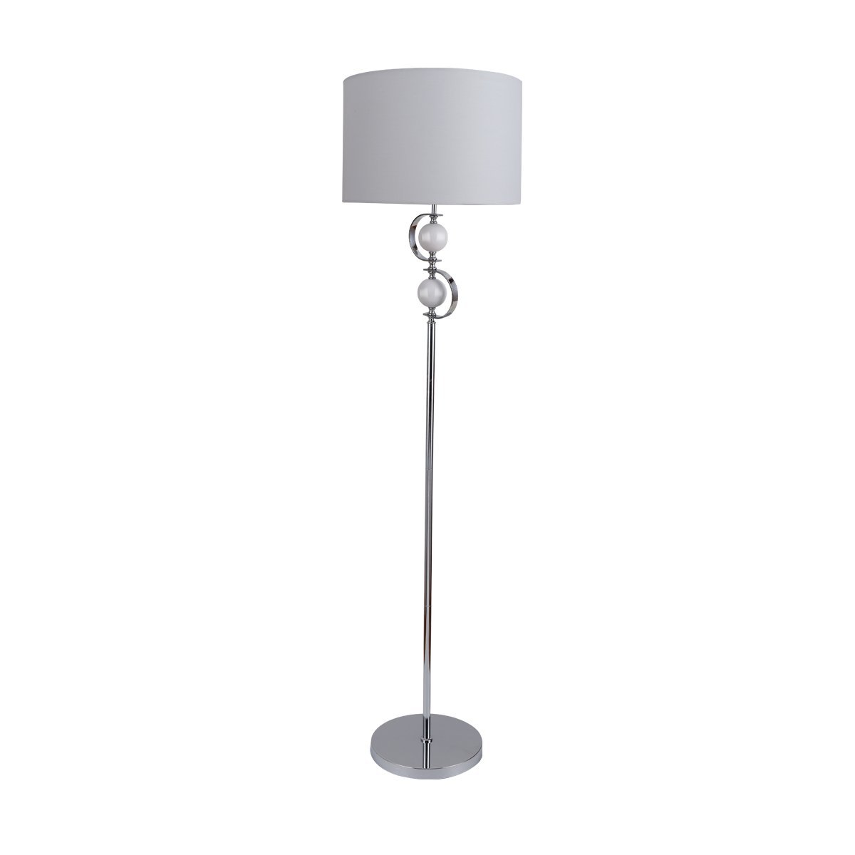 Rialto Floor Lamp - White - Johnny Boy