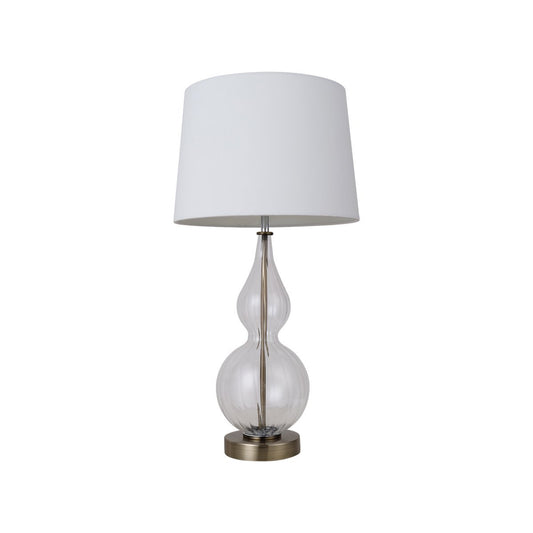 Evaine Table Lamp - White - Johnny Boy