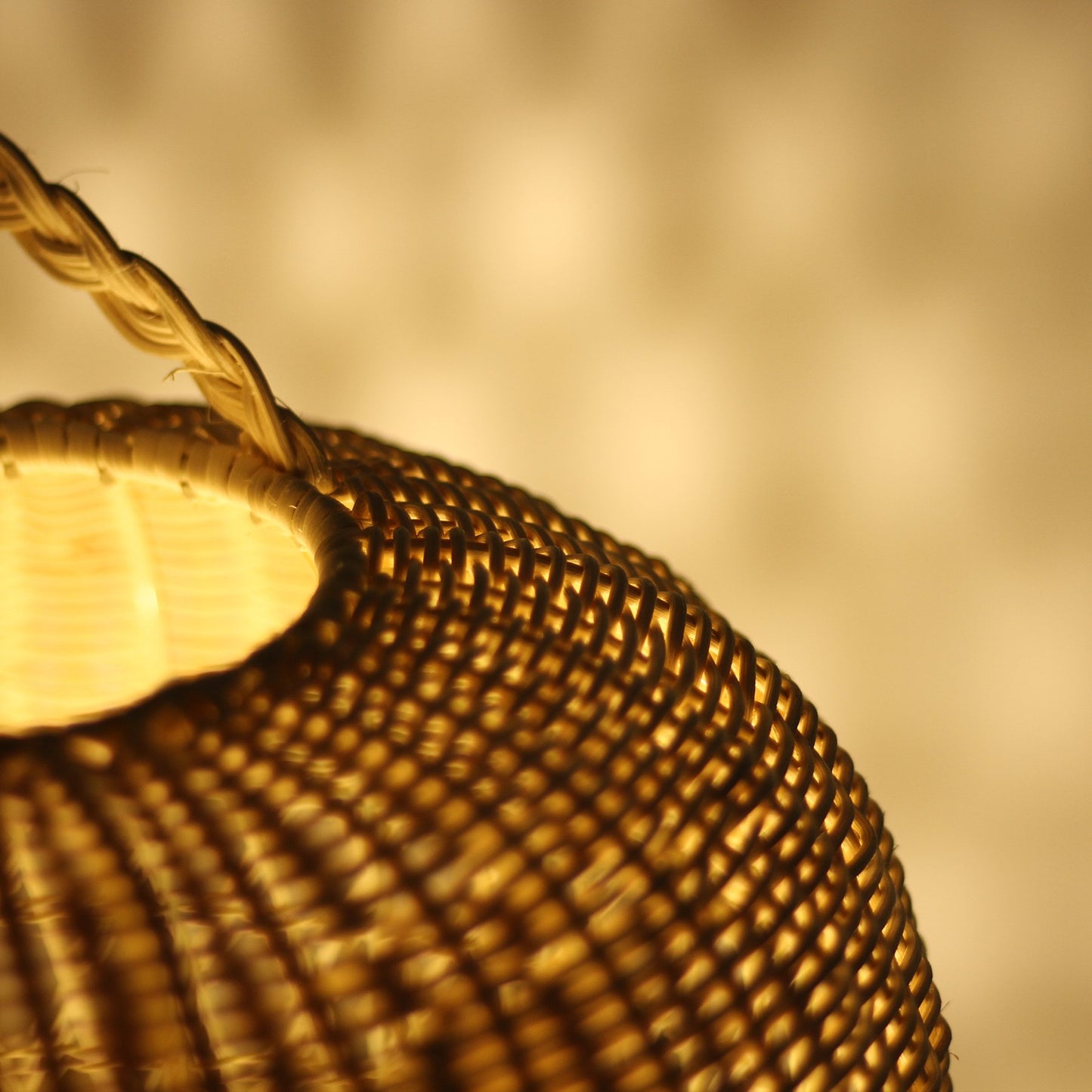 Ophelia Rattan Table Lamp - Johnny Boy