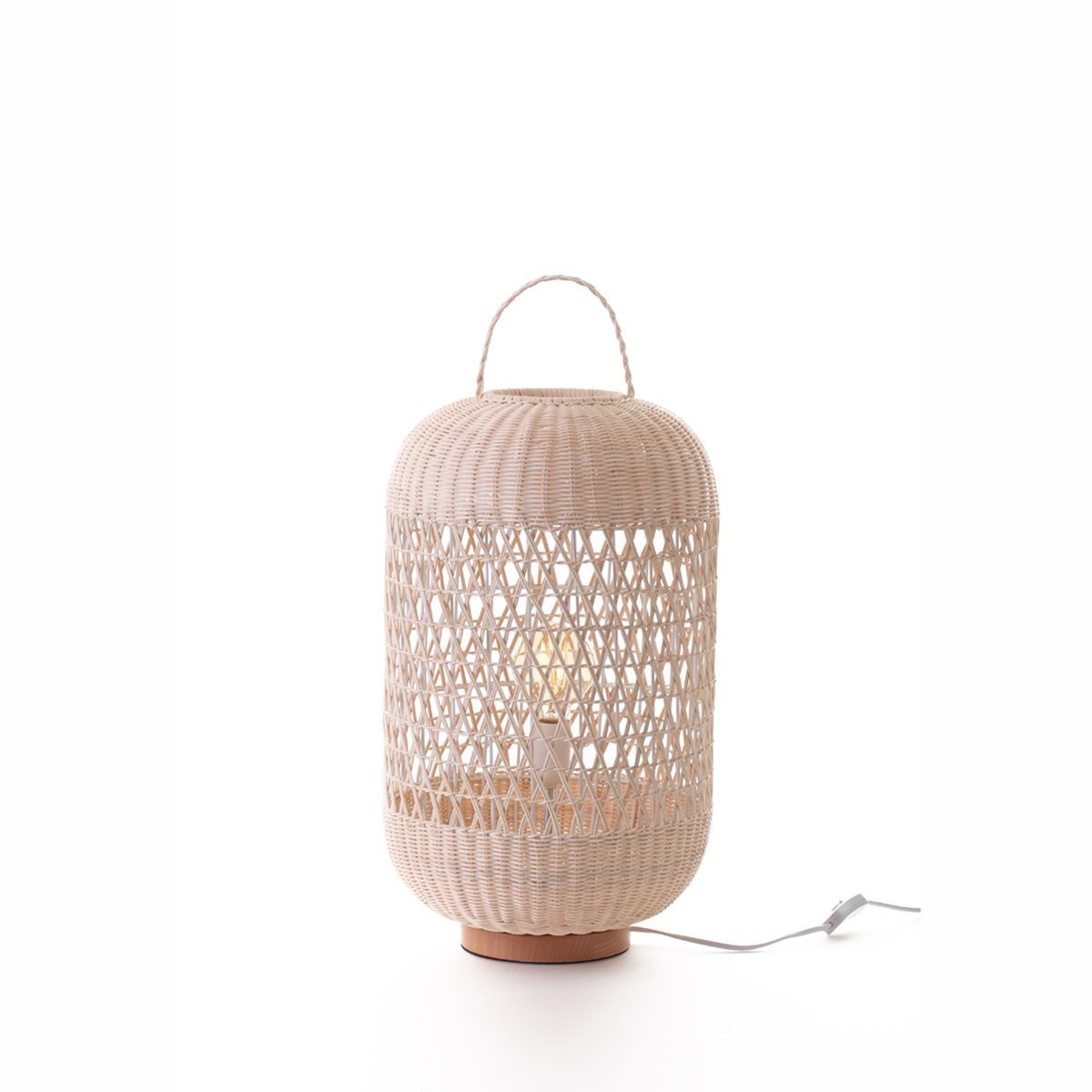 Ophelia Rattan Table Lamp - Johnny Boy