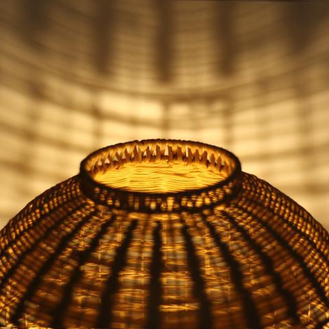 Galena Rattan Table Lamp - Johnny Boy