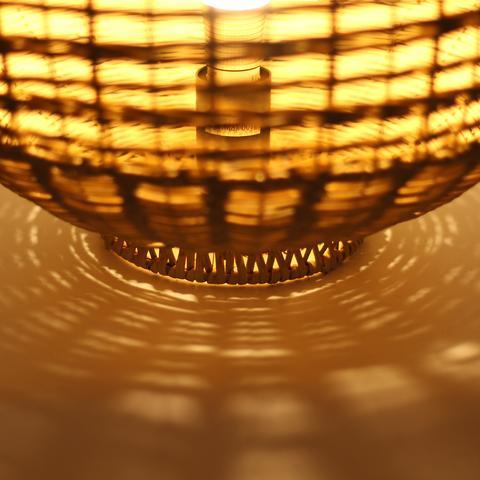 Galena Rattan Table Lamp - Johnny Boy