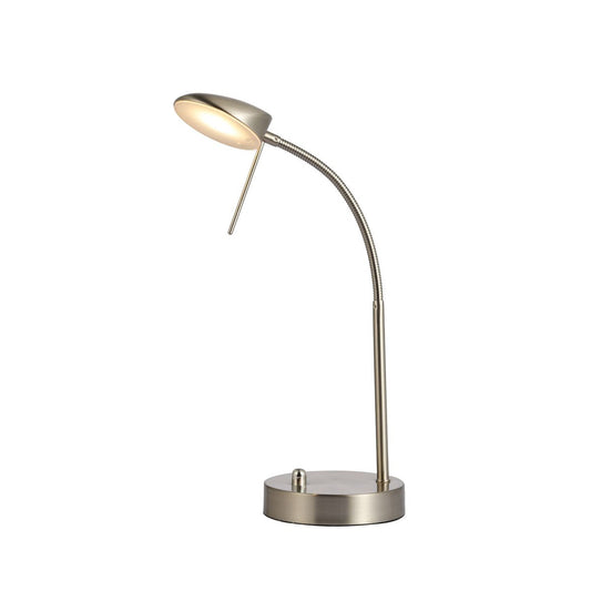 Jella LED Table Lamp - Satin Chrome - Johnny Boy