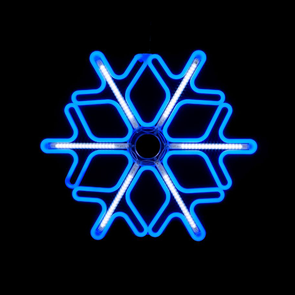 75cm Digital Snowflake - Johnny Boy