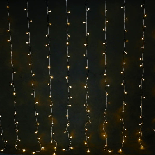 160 LED Curtain Light - 2Mx2M - Extendable-0WW - Johnny Boy