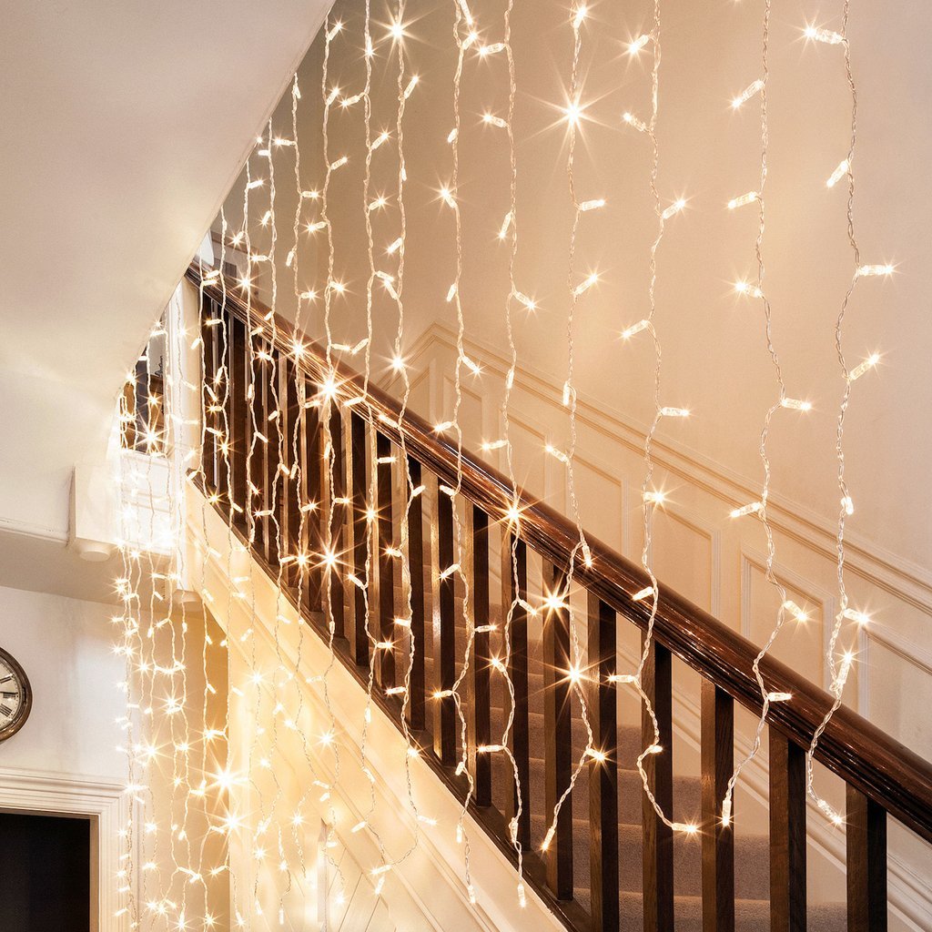 160 LED Curtain Light - 2Mx2M - Extendable-0WW - Johnny Boy