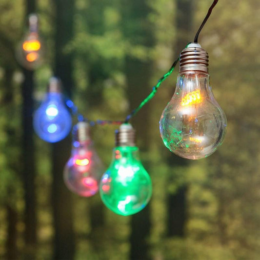 10 Globes Connectable LED Festoon String Light - Multicolour - Johnny Boy