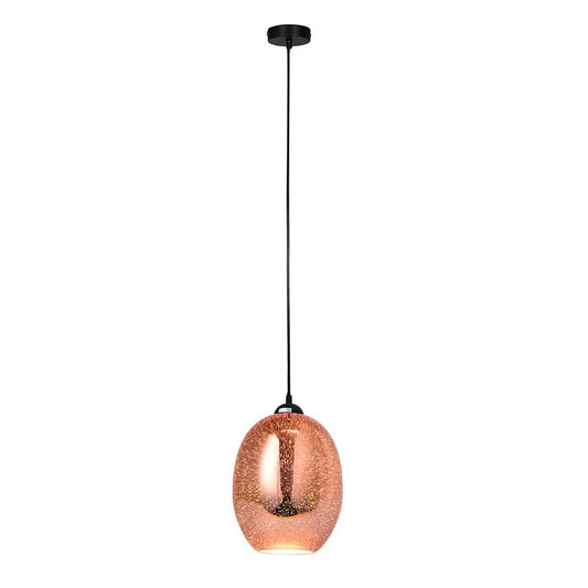 Moravian Glass Oval Pendant Light - Johnny Boy