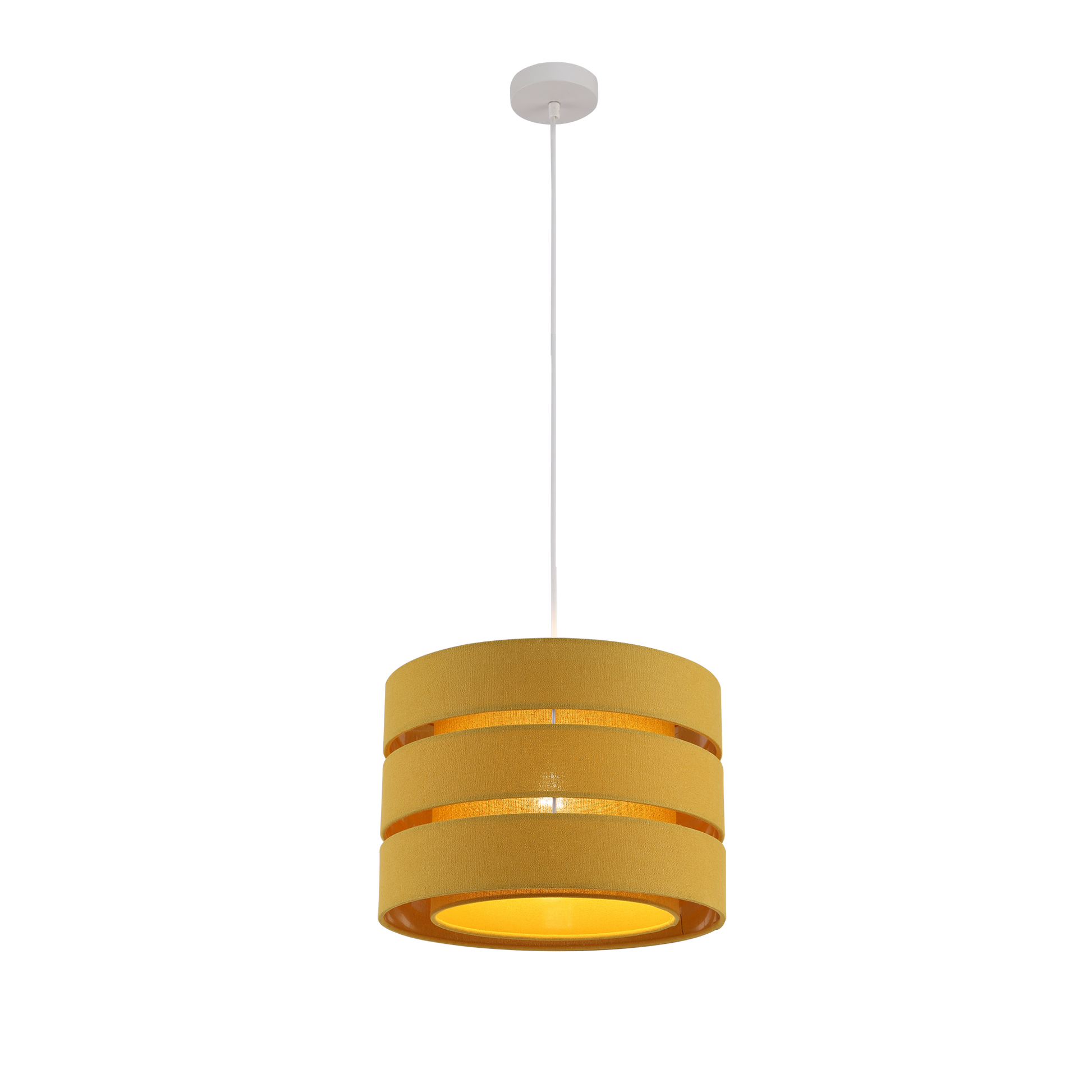 Trio Pendant Light Yellow - Johnny Boy