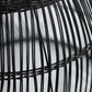 Shanen Rattan Pendant Light - Black - Johnny Boy