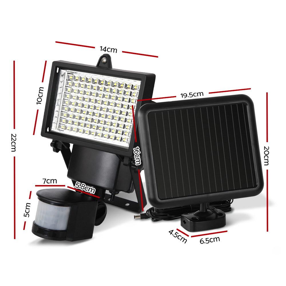 100 LED Solar Powered Sensor Lights - Johnny Boy